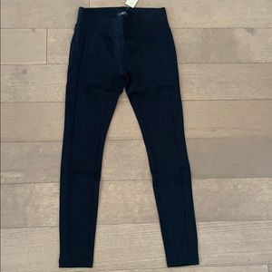 Ann Taylor Loft Black Riding Style Leggings